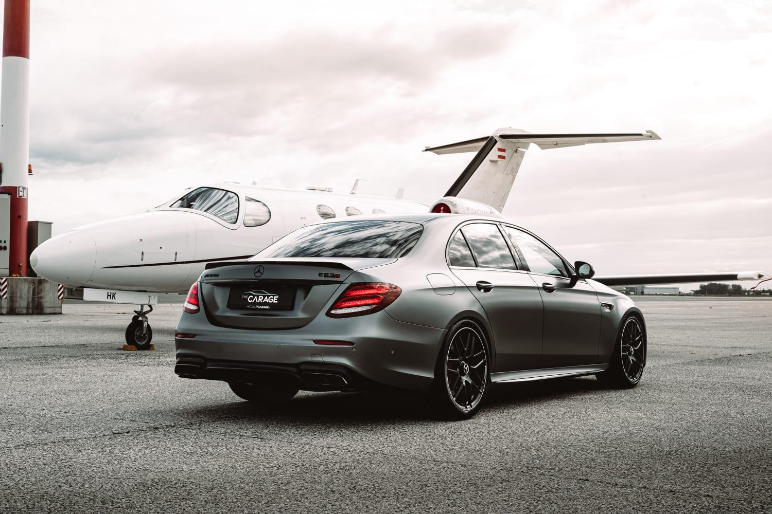 Mercedes Benz E63s Mercedes C53 AMG Coupe Matt