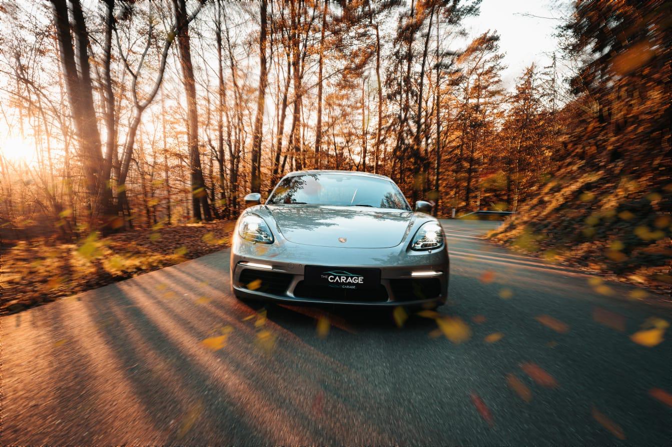 Porsche Cayman 718S Mercedes C53 AMG Coupe Matt