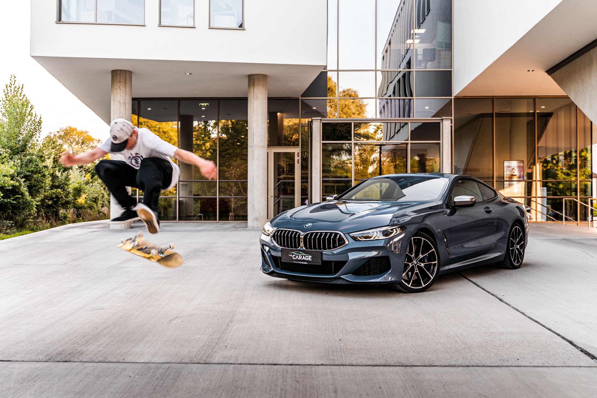 BMW M850i Mercedes C53 AMG Coupe Matt